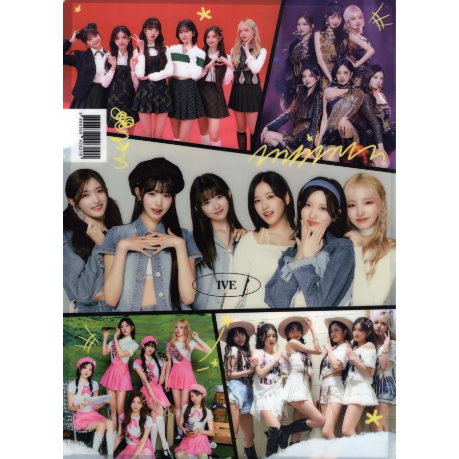 IVE アイヴ アイブ K-POP グッズ グラフィック クリアファイル A4