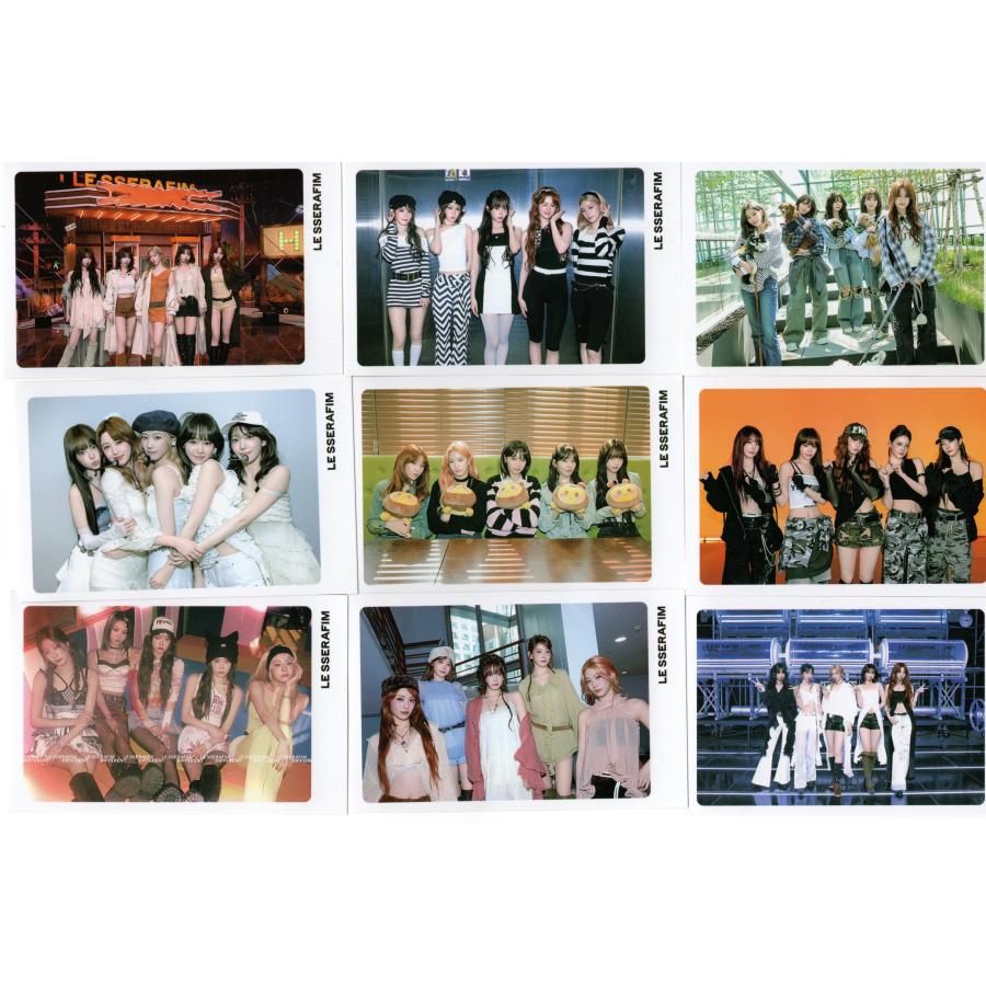 LE SSERAFIM ルセラフィム グッズ フォトメッセージカード 56枚 トレカ