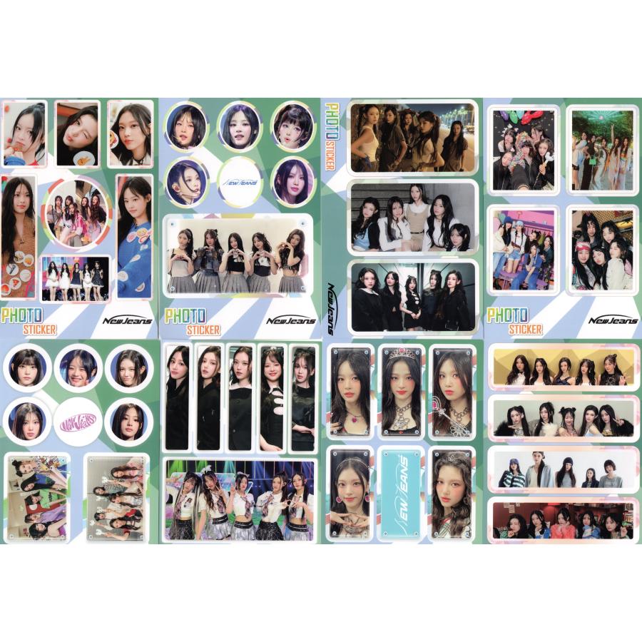 NewJeans ニュージーンズ グッズ ステッカーセット 87枚入 フォト