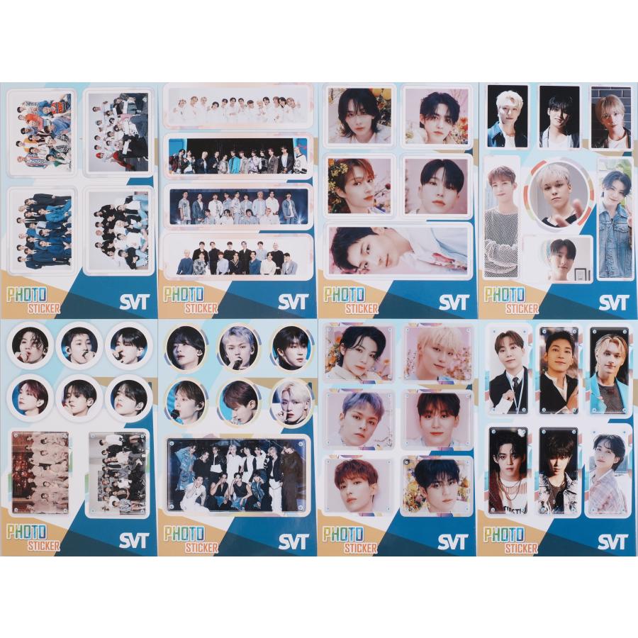 seventeen セブンティーン グッズ ステッカーセット 87枚入 フォト