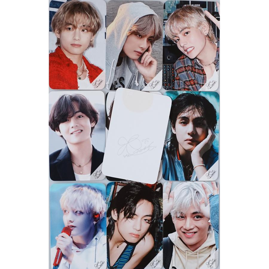 BTS V テテ グッズ フォトメッセージカード（ブックマーク、タグ) 30枚