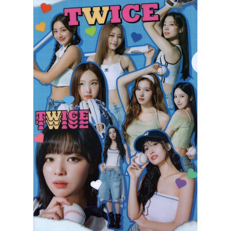 TWICE グッズ クリアファイル A4サイズ K-POP 新作写真 Ver.2 : スター