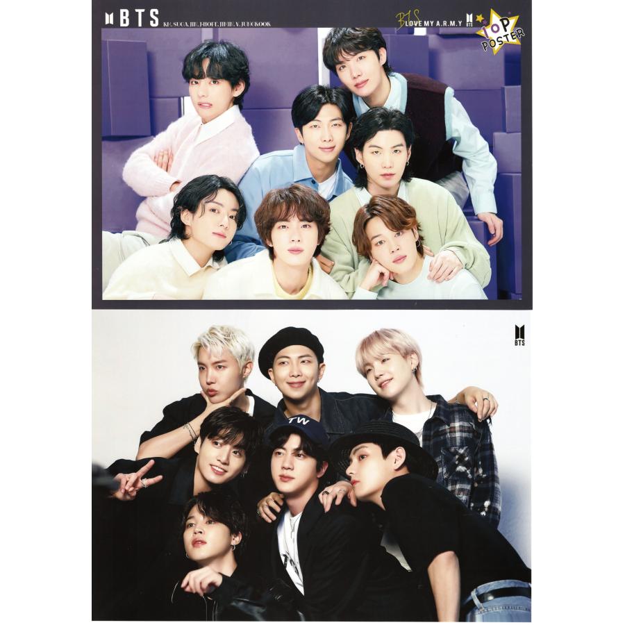 BTS グッズ ポスター 10枚セット A4サイズ 10P K-POP : スター