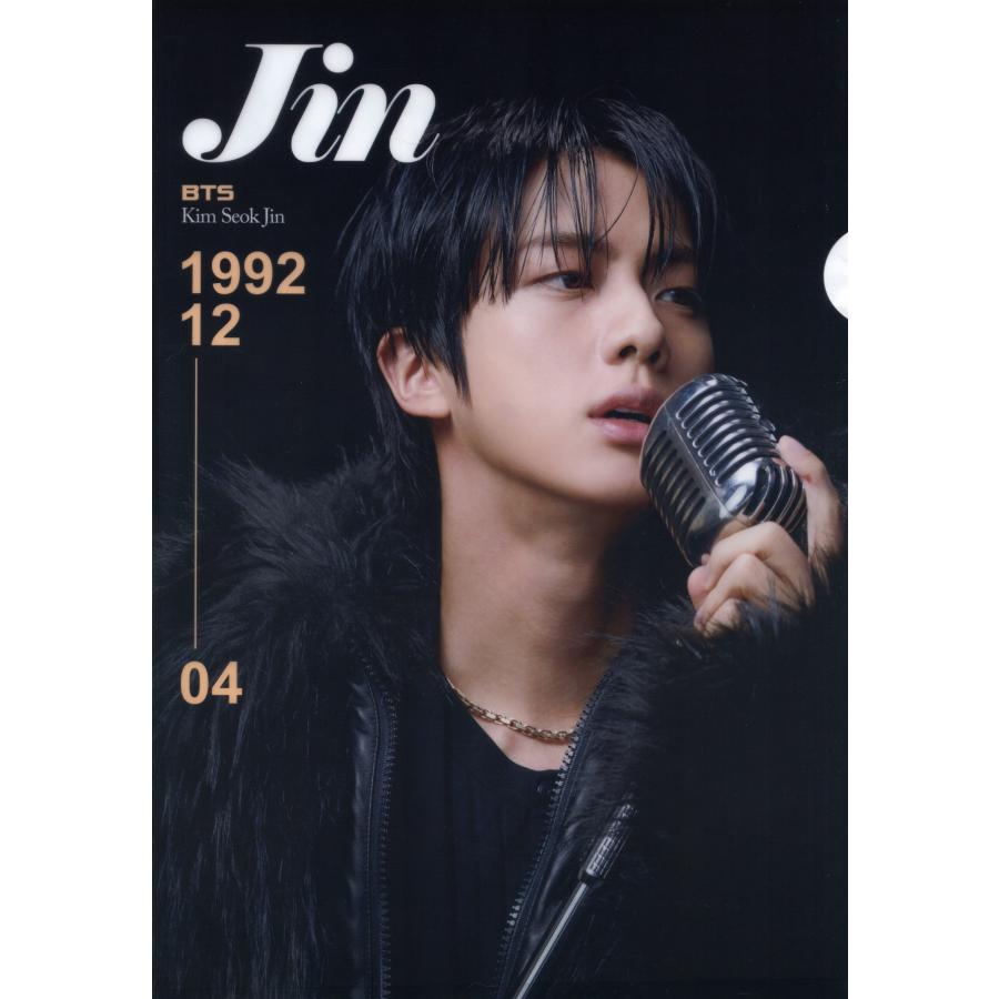 BTS JIN ジン グッズ クリアファイル A4サイズ : スター セレクション