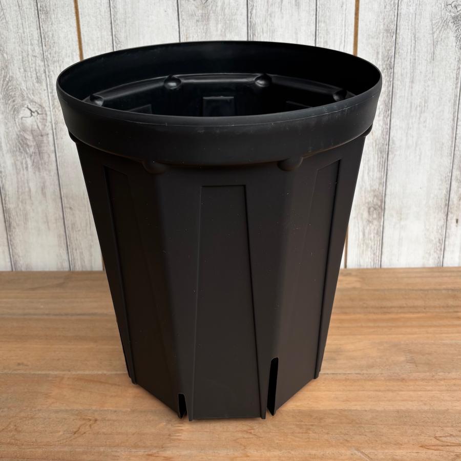 CSM-240L スリット鉢 ロングタイプ（約8号鉢） ブラック メーカー：兼