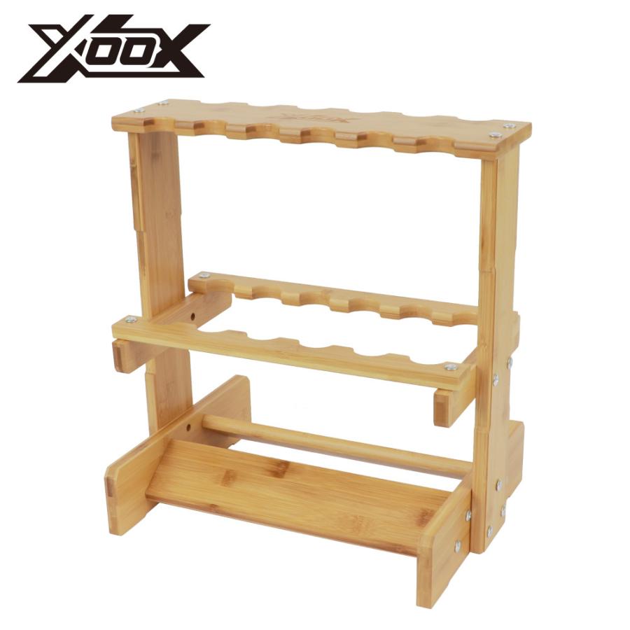 XOOX バンブーロッドスタンド 爆買 : 釣具のポイント - 通販 - Yahoo