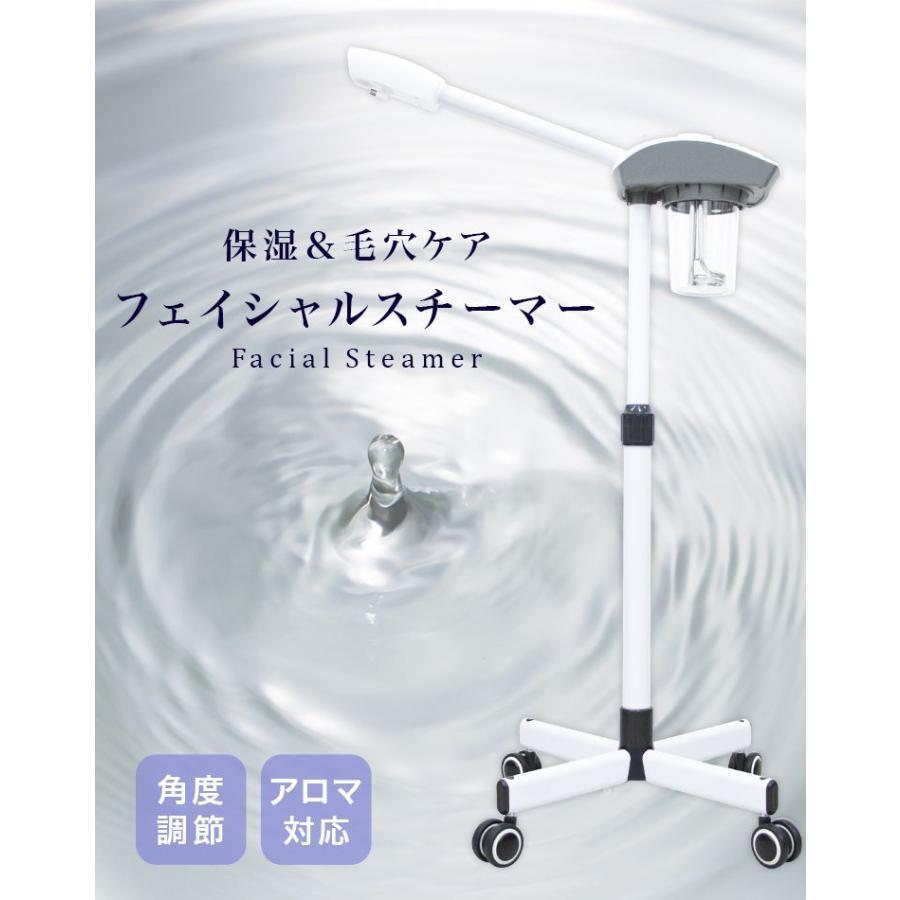 フェイススチーマー フェイシャルスチーマー 美顔器 業務用 保湿 毛穴