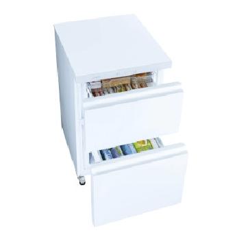 AQUA（アクア） 【送料別】:AQF-GD10N-W 冷凍庫 100L 2段引き出し