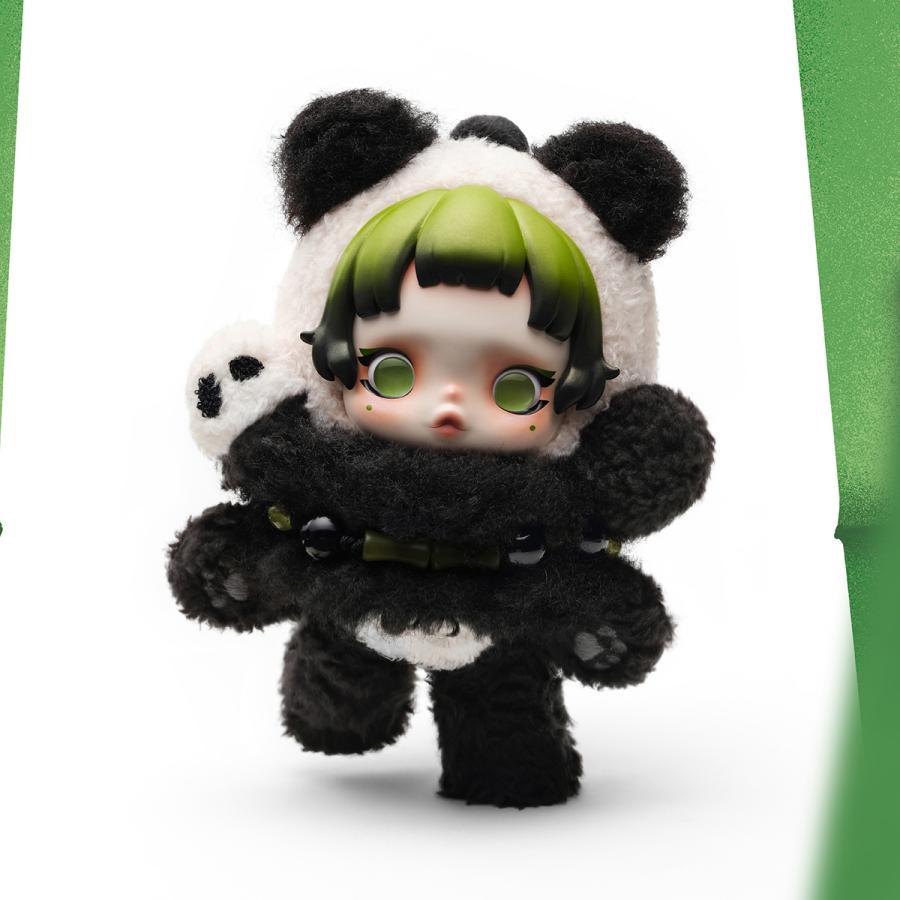 POP MART（ポップマート） POP MART SKULLPANDA Lazy Panda ぬいぐるみ