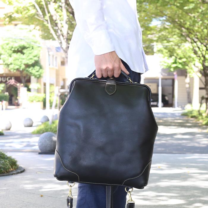 PORCO ROSSO（ポルコロッソ） がま口 リュック メンズ レディース