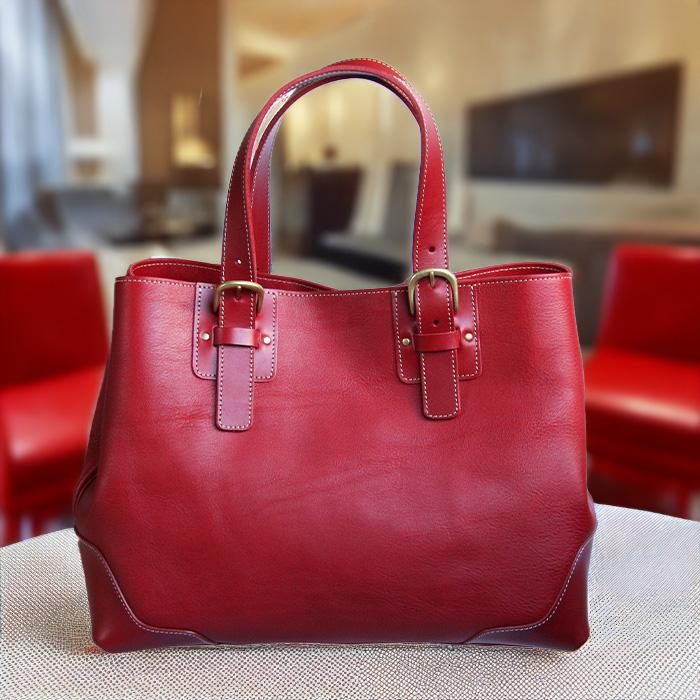 PORCO ROSSO（ポルコロッソ） 本革トートバッグ ビジネスバッグ