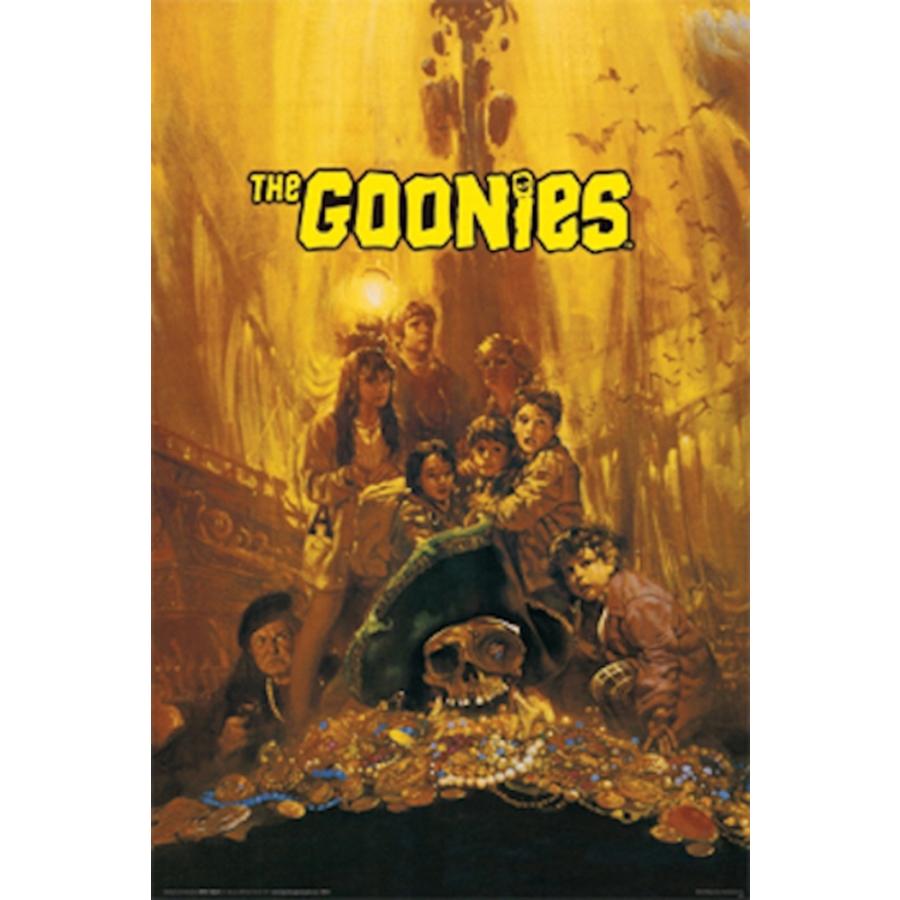グーニーズ 映画ポスター 軽量アルミ製フレーム付 GOONIES 91.5×61cm