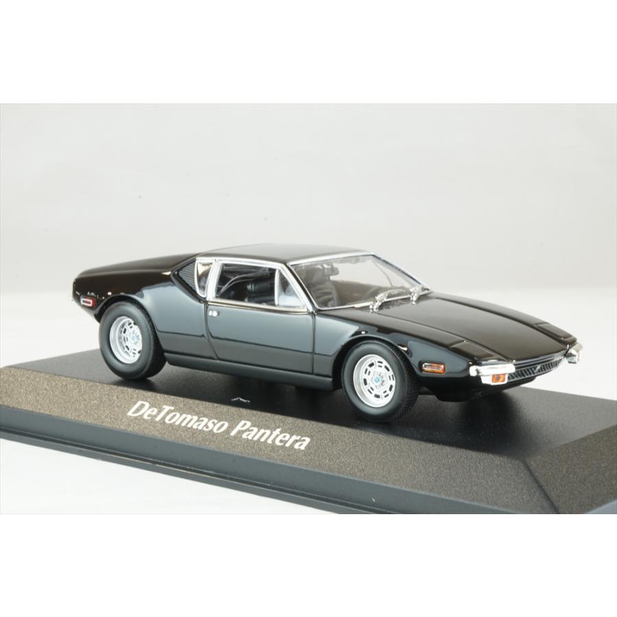 マキシチャンプス 1/43 デ・トマソ パンテーラ 1972 ブラック 完成品