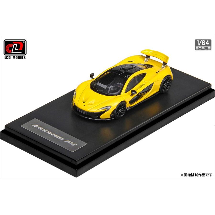 LCDモデル 1/64 マクラーレン P1 イエロー 完成品ミニカー LCD64023YE