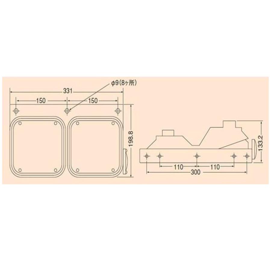 小糸製作所 リアコンビネーションランプ 小糸製 左用 トラック・産業