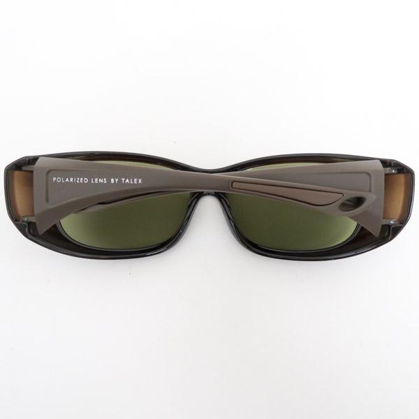 TALEX タレックス オーバーグラス PEACE BROWN 軽量 サングラス EM6