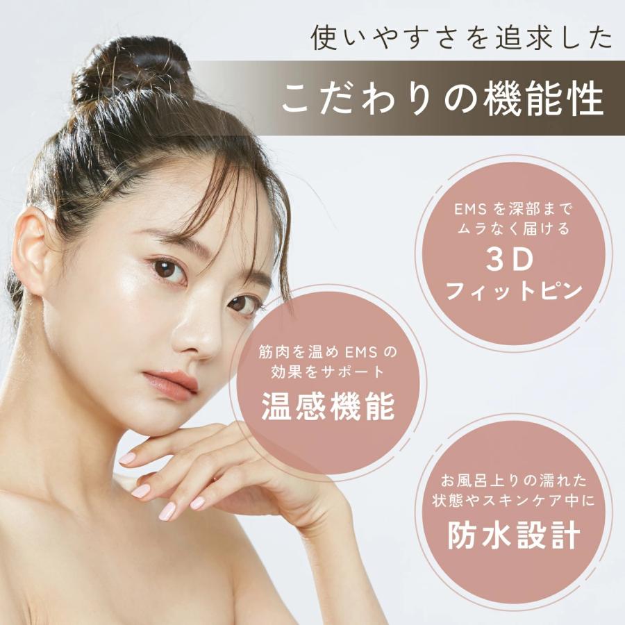 SALONIA（サロニア） emsリフトブラシ sal22206sl 美顔器 ems フェイス