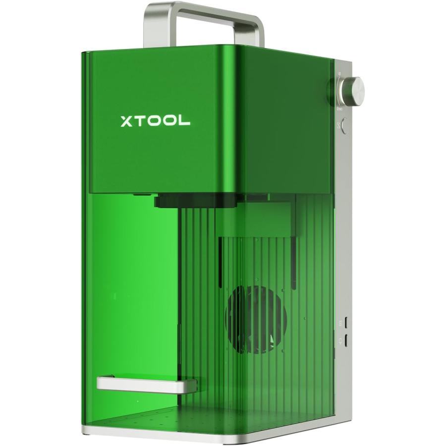 xTool F1 レーザー彫刻機 小型 携帯便利 デュアルレーザー(10Wの455nm