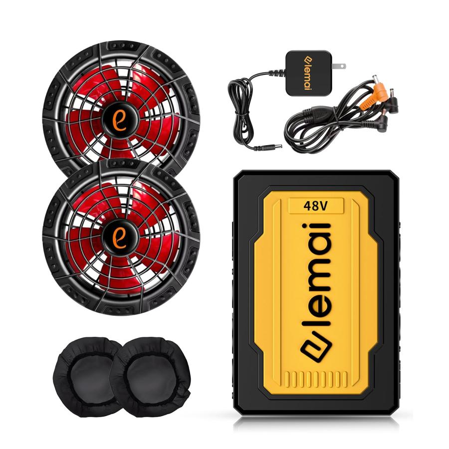 妥協なき暴風 48V最強進化】2025新型ファンバッテリーセット 2種類