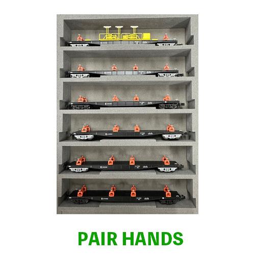 完成品】ロングレールチキWタイプ ペアーハンズキット : ペアーハンズ