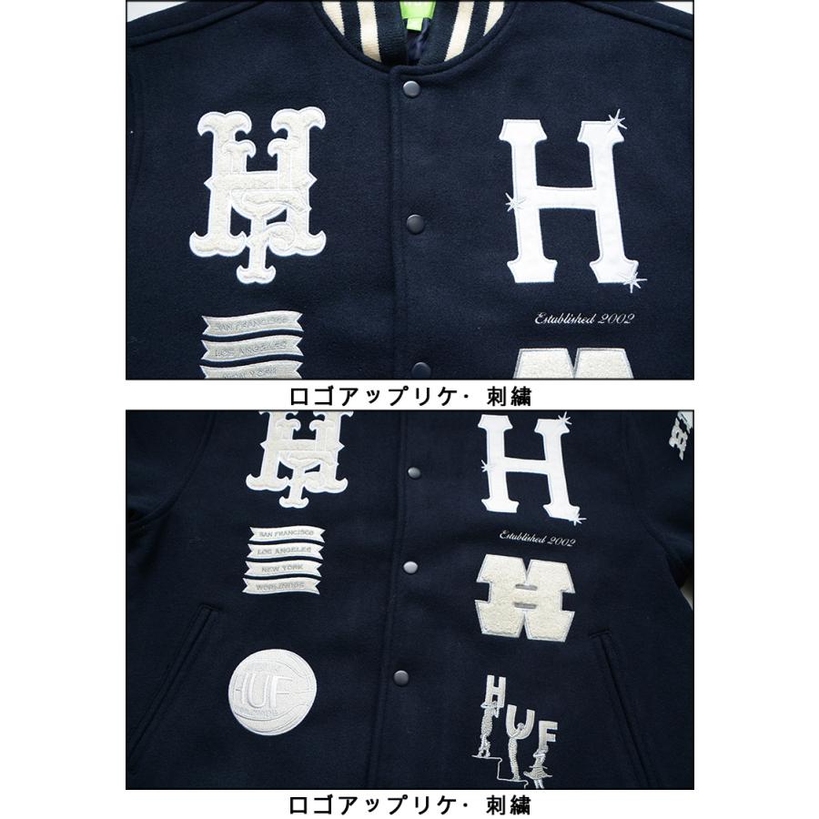 HUF（ハフ） ジャケット HUF 20 YEAR CLASSIC H VARSITY JACKET