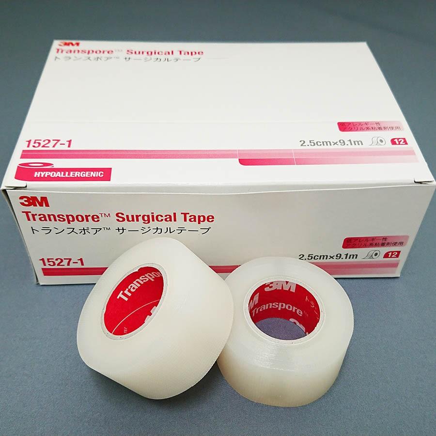 3Mトランスポアサージカルテープ 25mm 1527-1 : パルストア - 通販