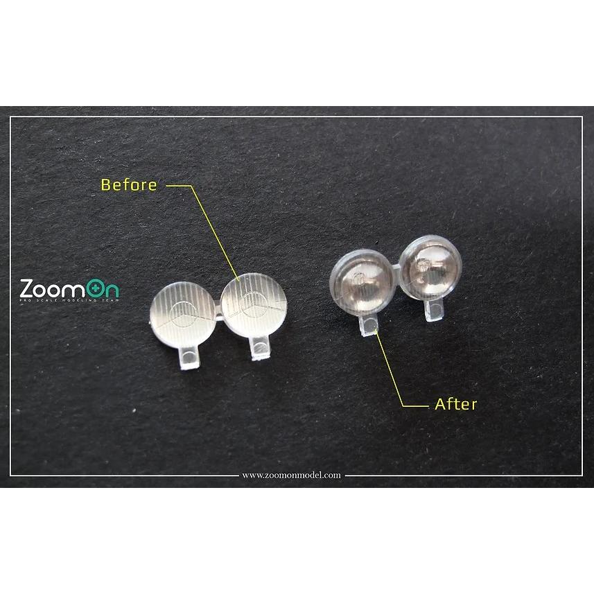 ZoomOn ZT049 1/24 ヘッドライト ディティールアップ パーツセット(6.5