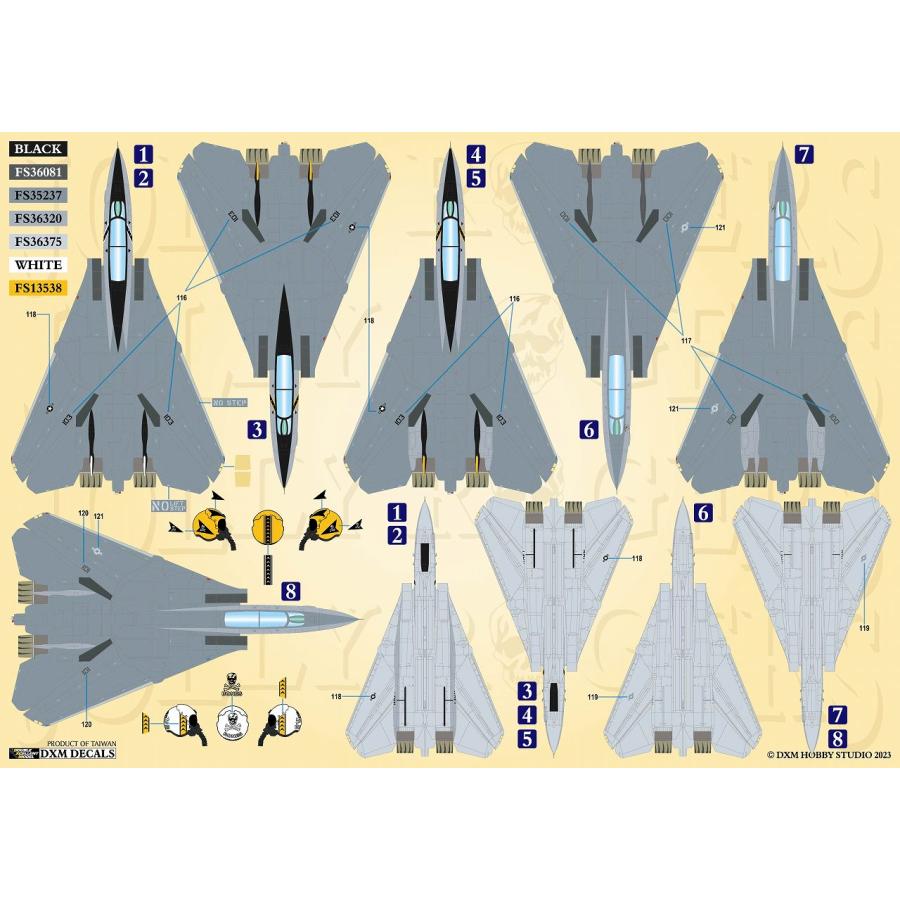 DXM 31-4270 1/48 アメリカ海軍 F-14B トムキャット VF-103 ジョリー