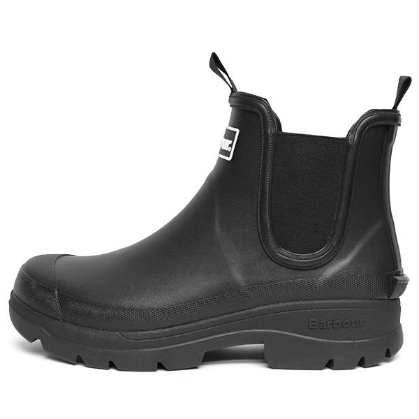 Barbour（バブアー） 靴 メンズ レインブーツ 長靴 サイドゴア レイン