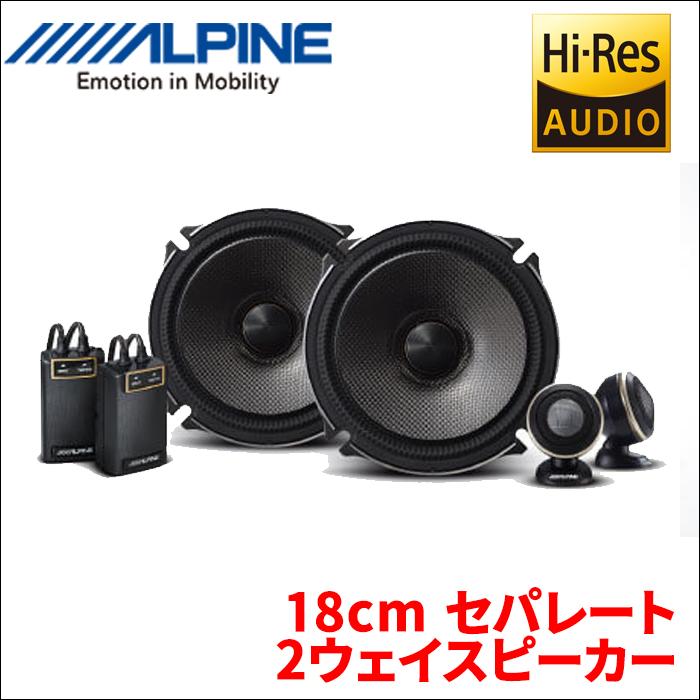 ALPINE（アルパイン） アルパイン製 18cm セパレート2ウェイスピーカー