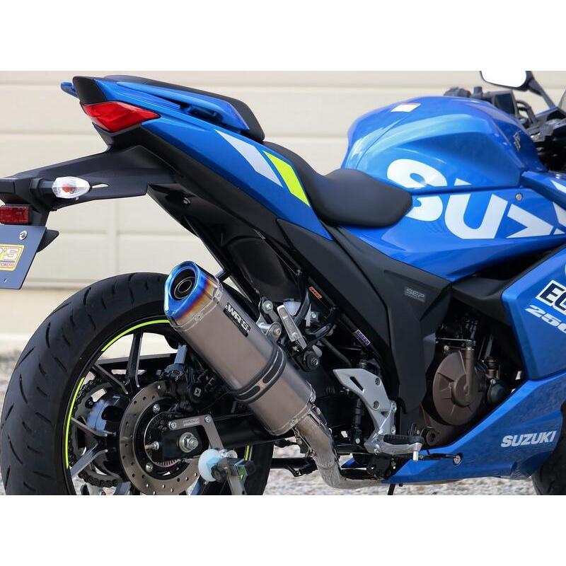 WR WR'S SUZUKI GIXXER SF 250 ジクサーSF250 SS-OVAL ソリッドチタン