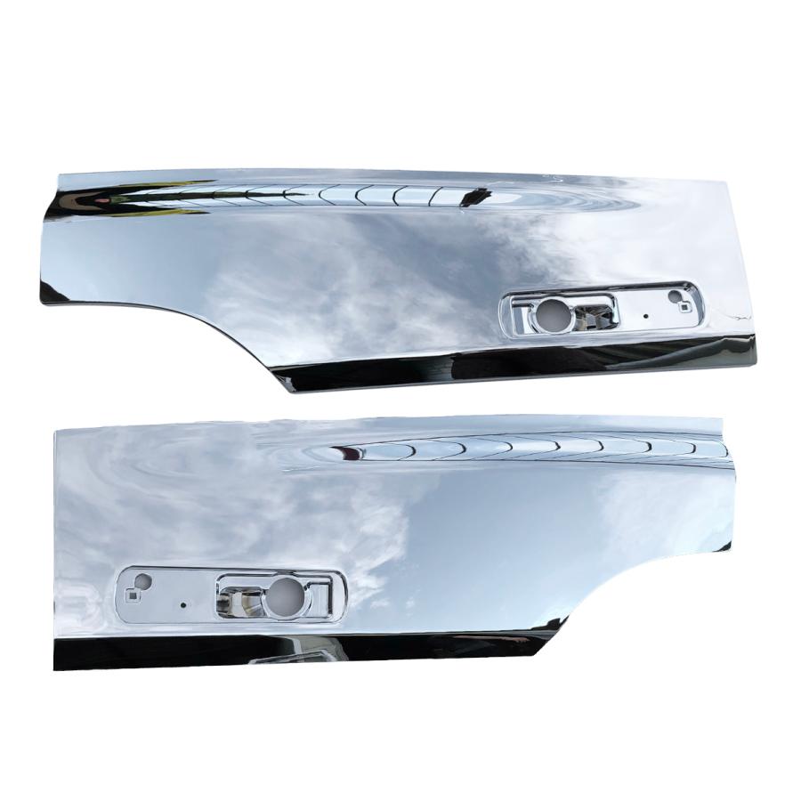 いすゞ ギガ メッキ ドアプロテクター ドア ブリスター パネル 左右