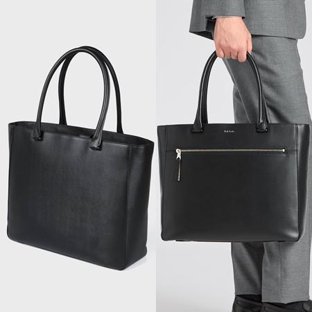 ポール・スミス Paul Smith トートバッグ ストローグレインレザー