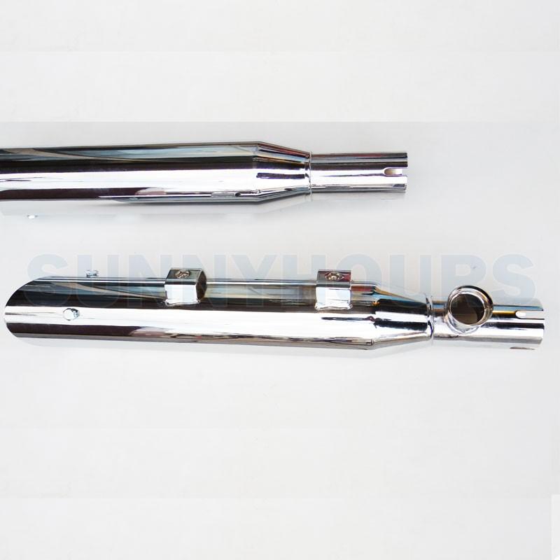 サイド スラッシュカット 3インチマフラー スポーツスター 2004-2013