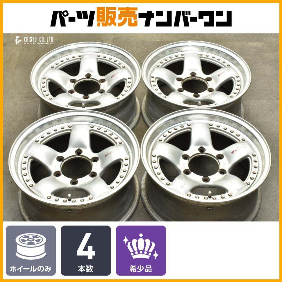 2ピースホイール】4×4エンジニアリング ブラッドレー IX 16in 7J +15 4