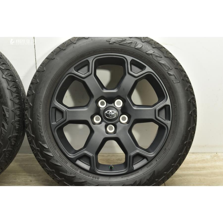 トヨタ（TOYOTA） 【美品】トヨタ RAV4 オフロード 純正 18in 7J +35