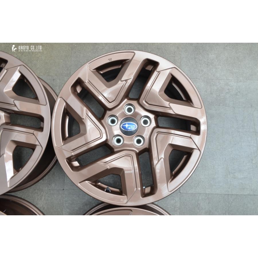 新車外し品】スバル SL フォレスター 純正 18in 7J +48 PCD114.3 4本