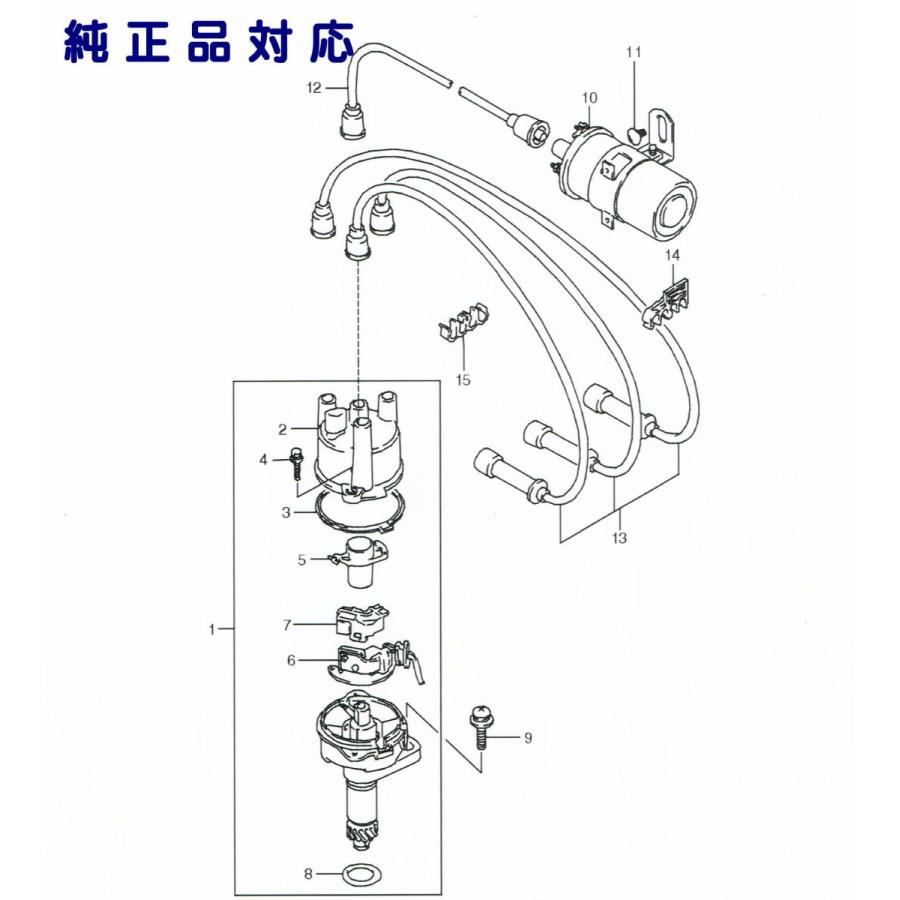 ジムニー 純正品 イグニッションコイル ジムニー（JA11） : パーツ