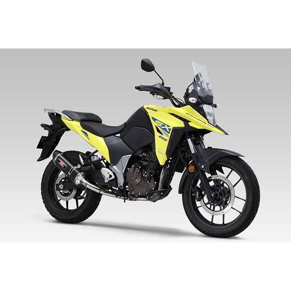 ヨシムラ ジクサー250/SF(23)フルエキマフラー 機械曲R-77S メタル