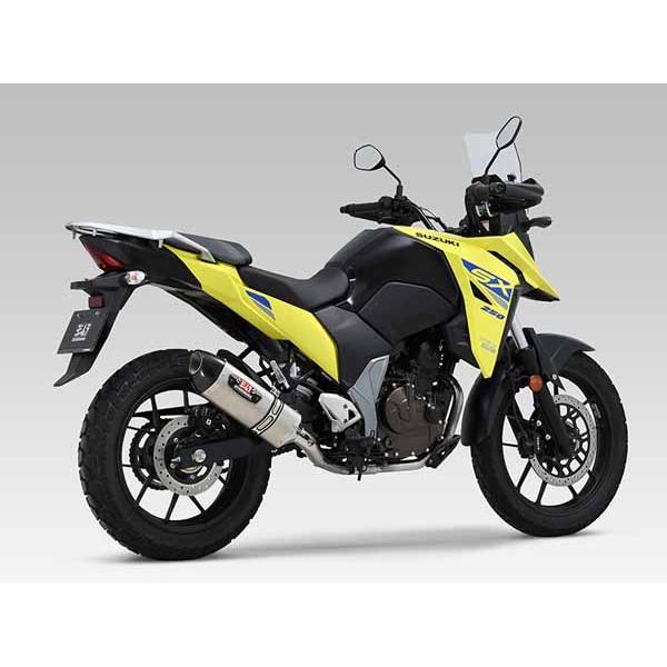 ヨシムラ ジクサー250/SF 23フルエキマフラー 機械曲R-77S サテン