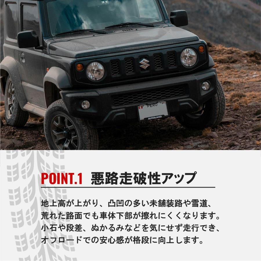 ジムニー ノマド JC74W ワンサイズアップ サスペンション ONE-S74N