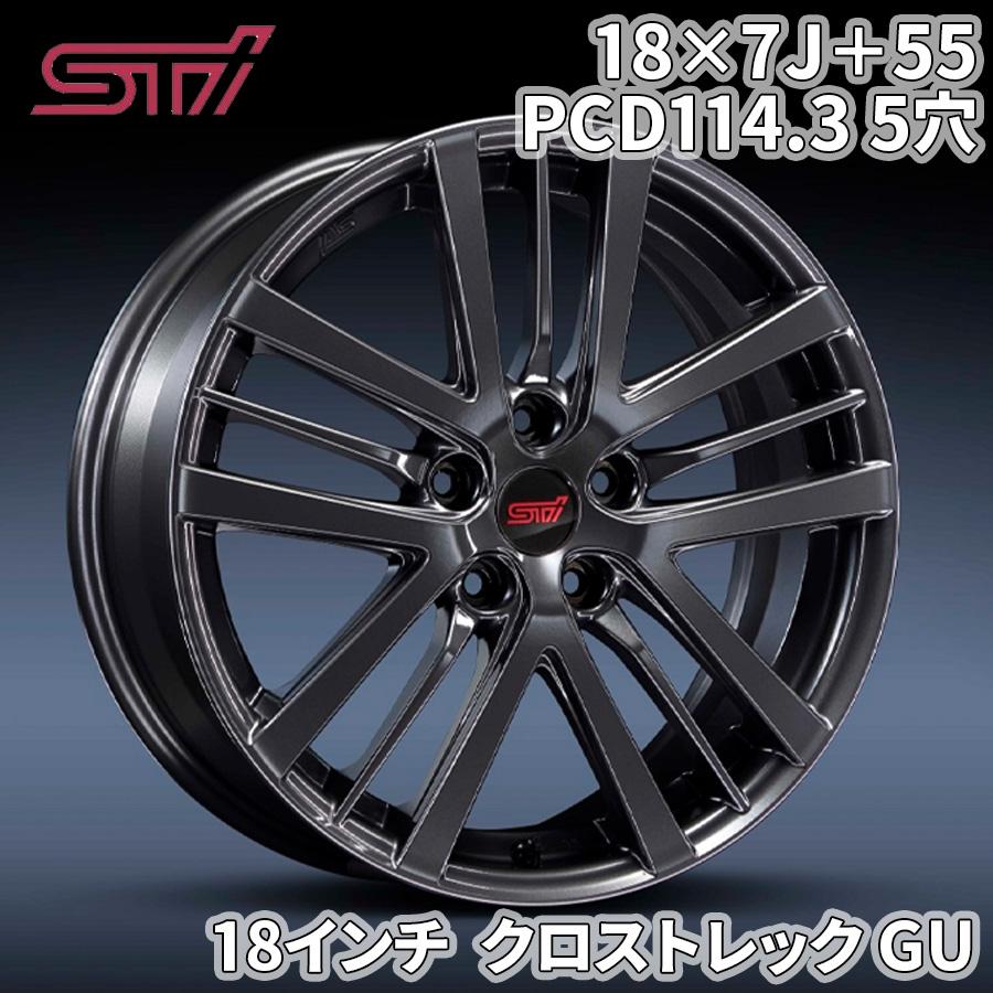 SUBARU（スバル） クロストレック GU アルミホイールセット 18インチ