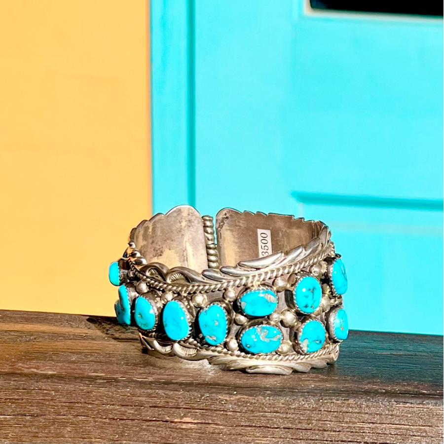 ヴィンテージ時計 スリーピングビューティターコイズ インディアン