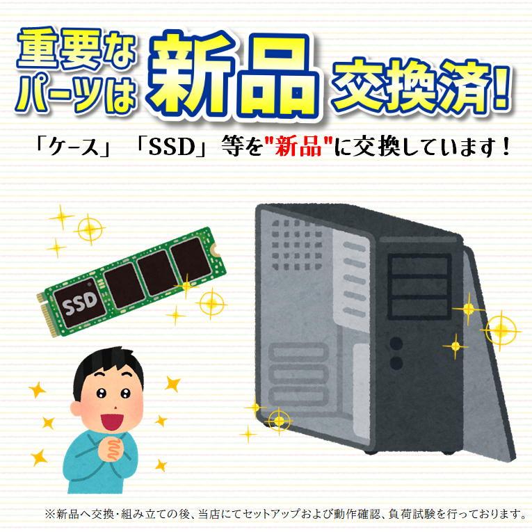 中古自作ゲーミングPC】新品パーツ多数使用 / GeForce RTX 3060Ti