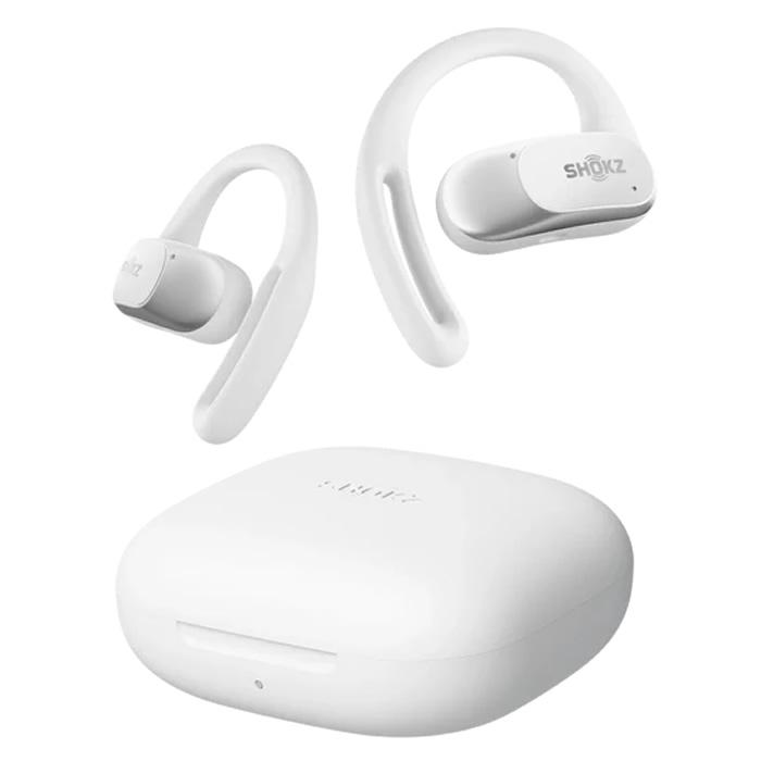 美品】SHOKZ OPENFIT 2 ワイヤレスイヤホン ホワイト Amazon.com