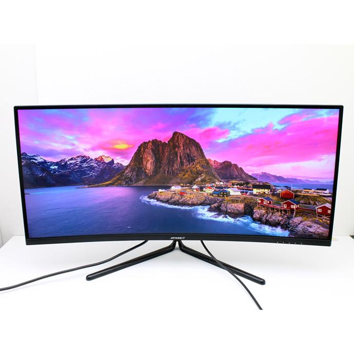 34型 UWQHD ウルトラワイド 曲面モニター JAPAN NEXT JN