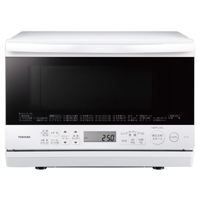 TOSHIBA（東芝） オーブンレンジ 石窯ドーム 角皿式スチーム 23L ER