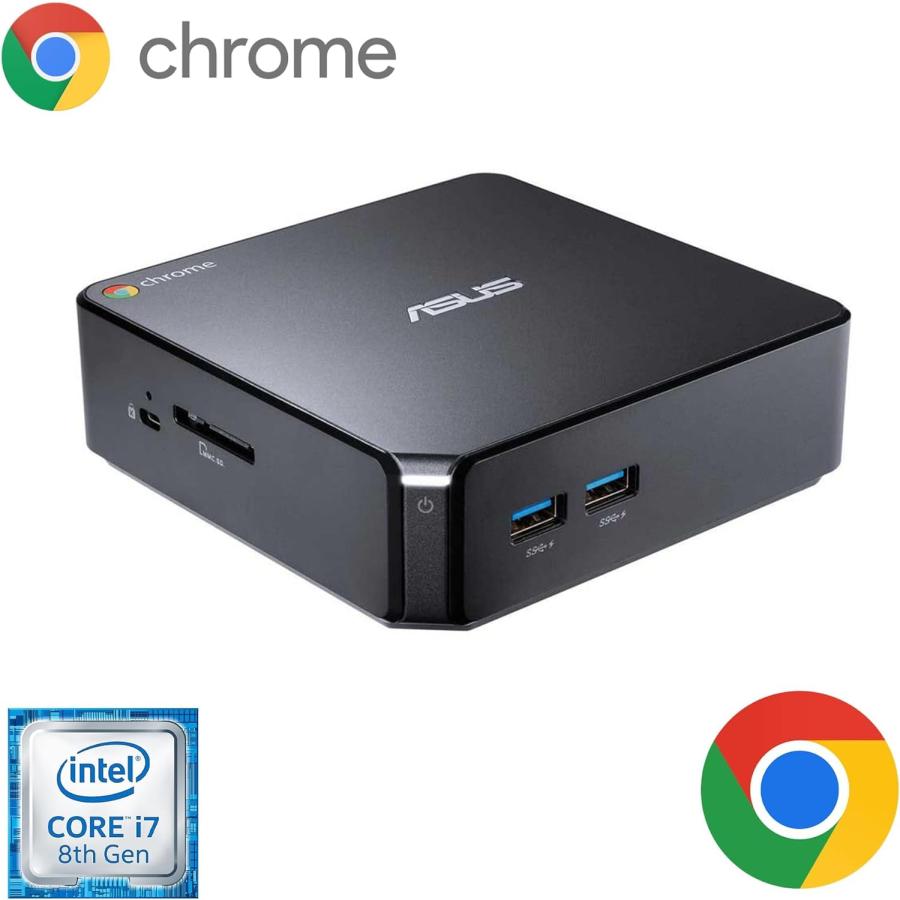 ASUS デスクトップPC エイスース Chromebox-3/Chrome OS/Core i7-8550U