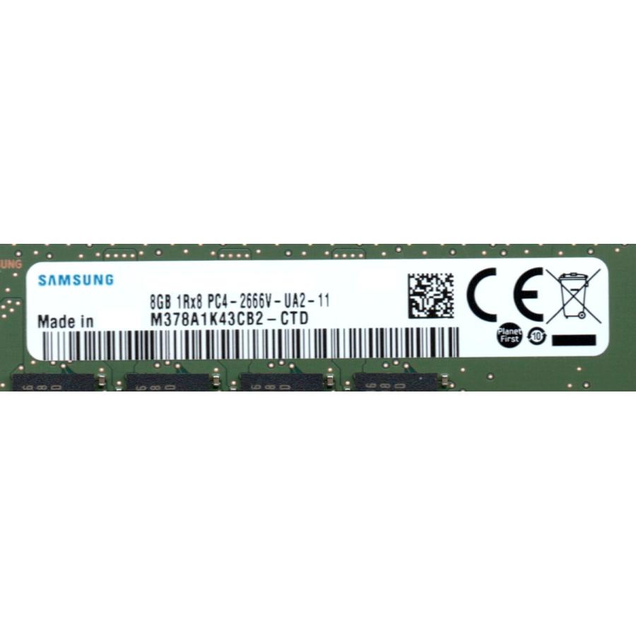 SAMSUNG（サムスン） 【中古メモリ】SAMSUNG 8GB DDR4-2666（PC4-21300