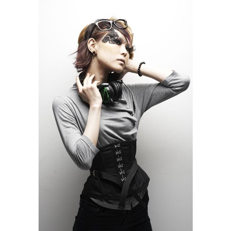 ファンレーシング トレーニングコルセット（ブラック）くびれ ベルト